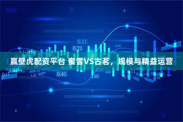 赢壁虎配资平台 蜜雪VS古茗，规模与精益运营